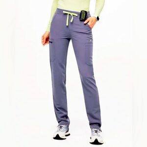 FIGS SPACE NAVY HIGH WAISTED YOLA SKINNY PANT